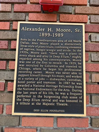 Alexander H. Moore, padre — Marcador Histórico