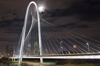 Margaret Hunt Hill Bridge — Calatrava's Arch