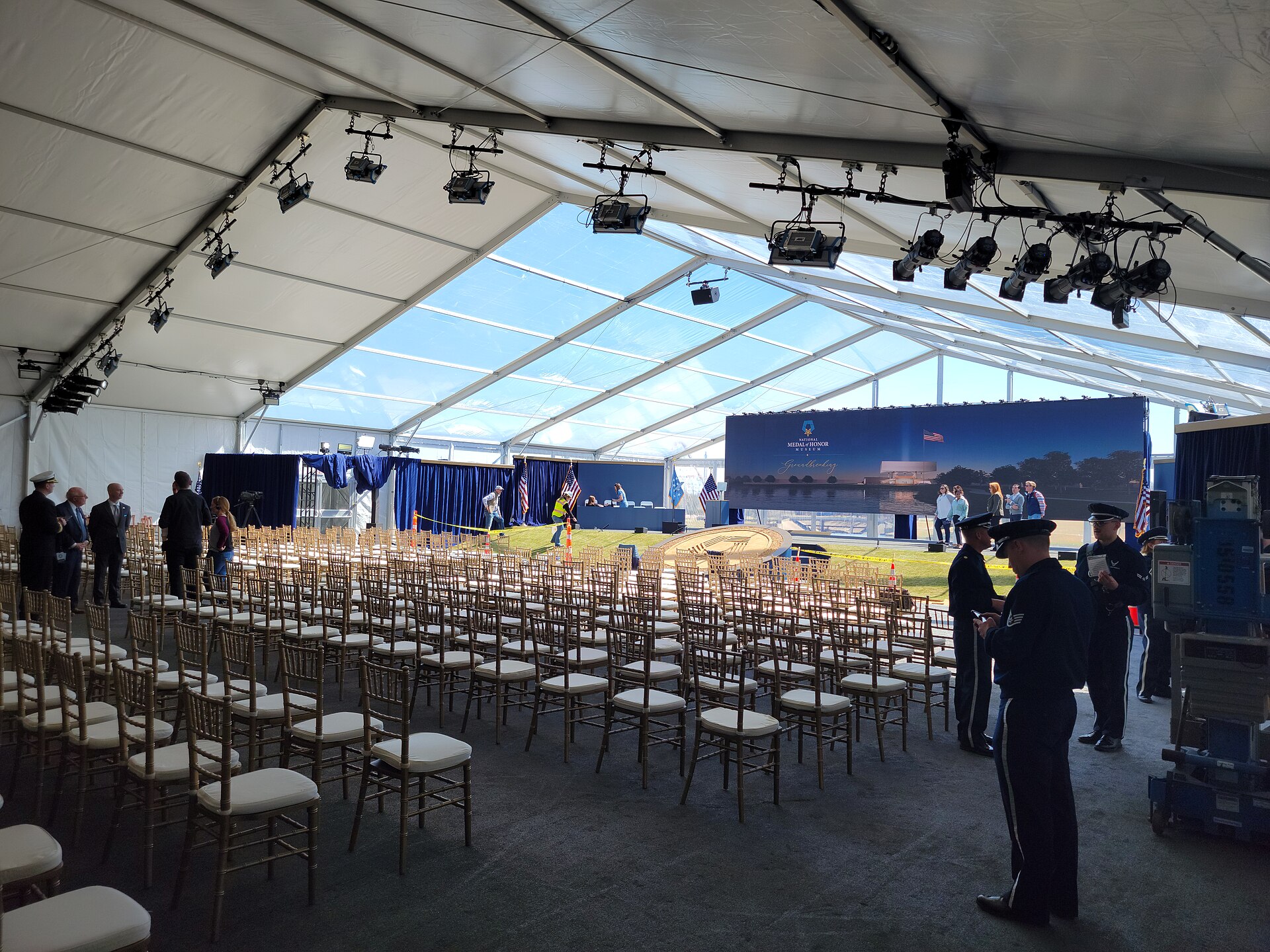 National Medal of Honor museum groundbreaking ceremony