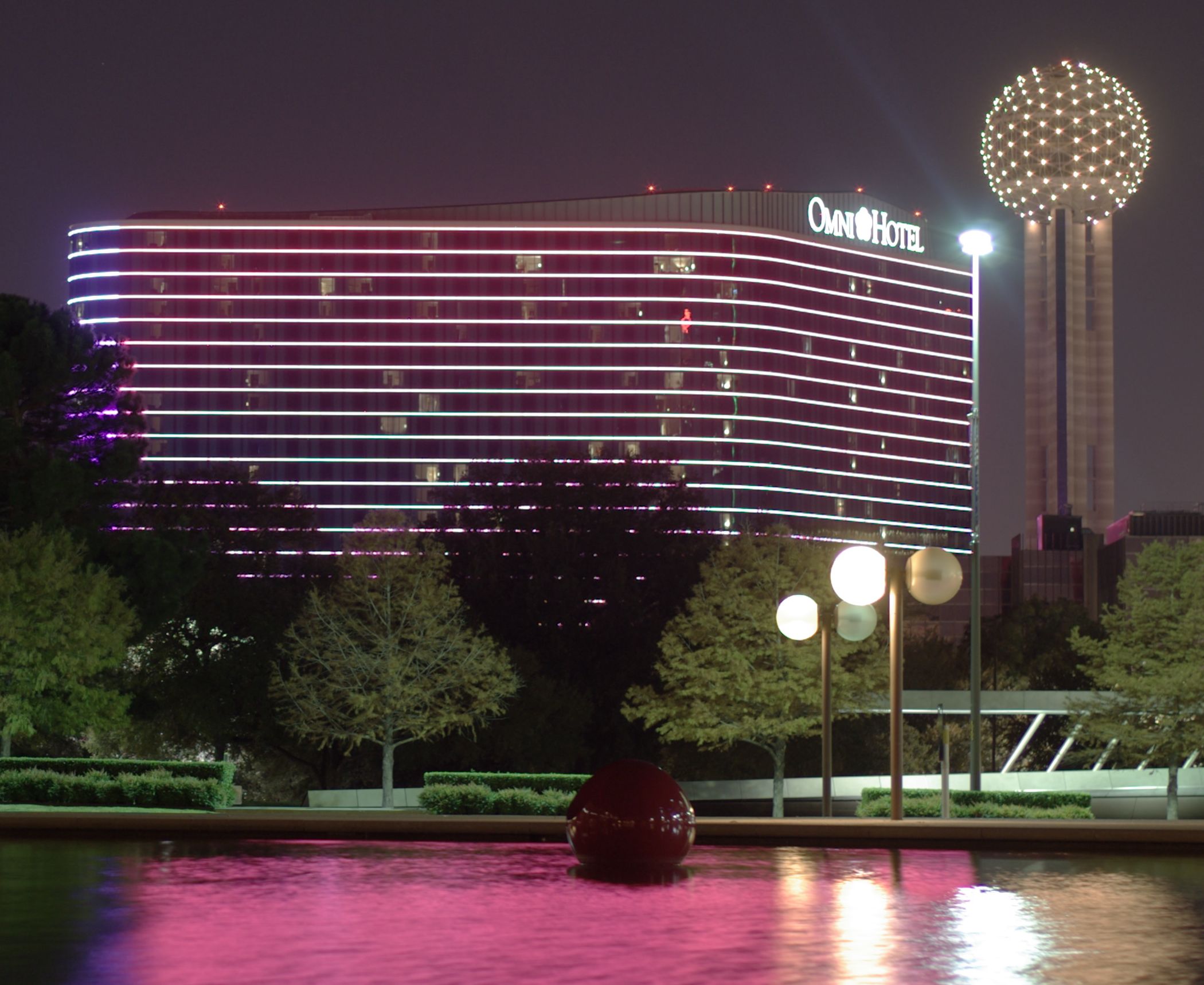 Omni Hotel Dallas (from City Hall)