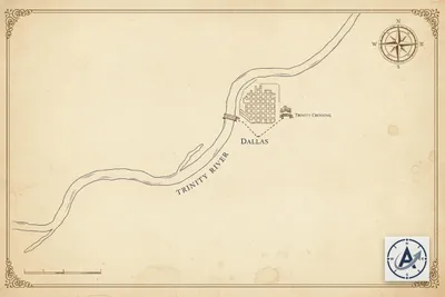 Sarah Cockrell y el Primer Cruce del Trinity