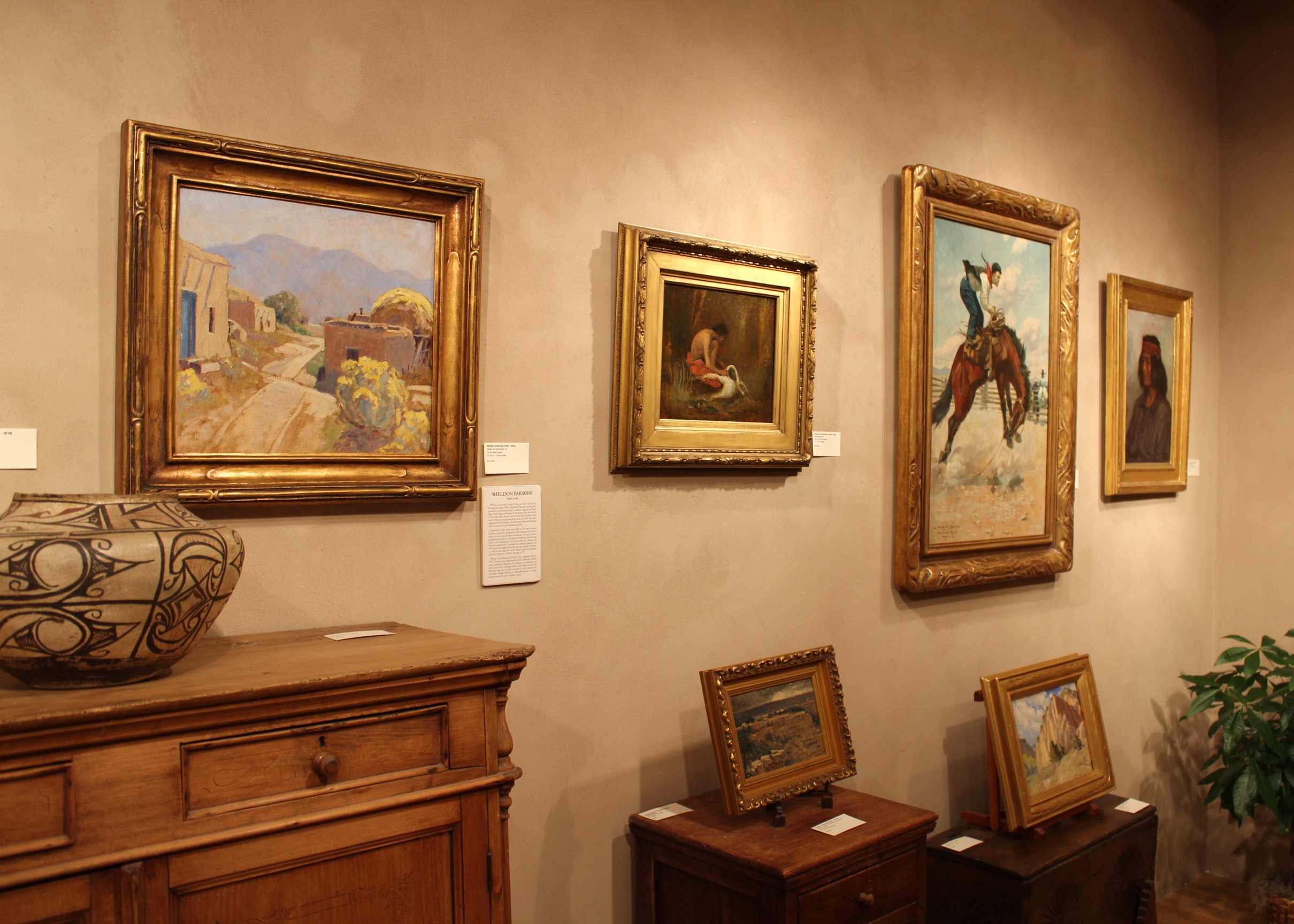 Santa Fe, NM USA - Zaplin-Lampert Gallery, Canyon Road - panoramio.jpg