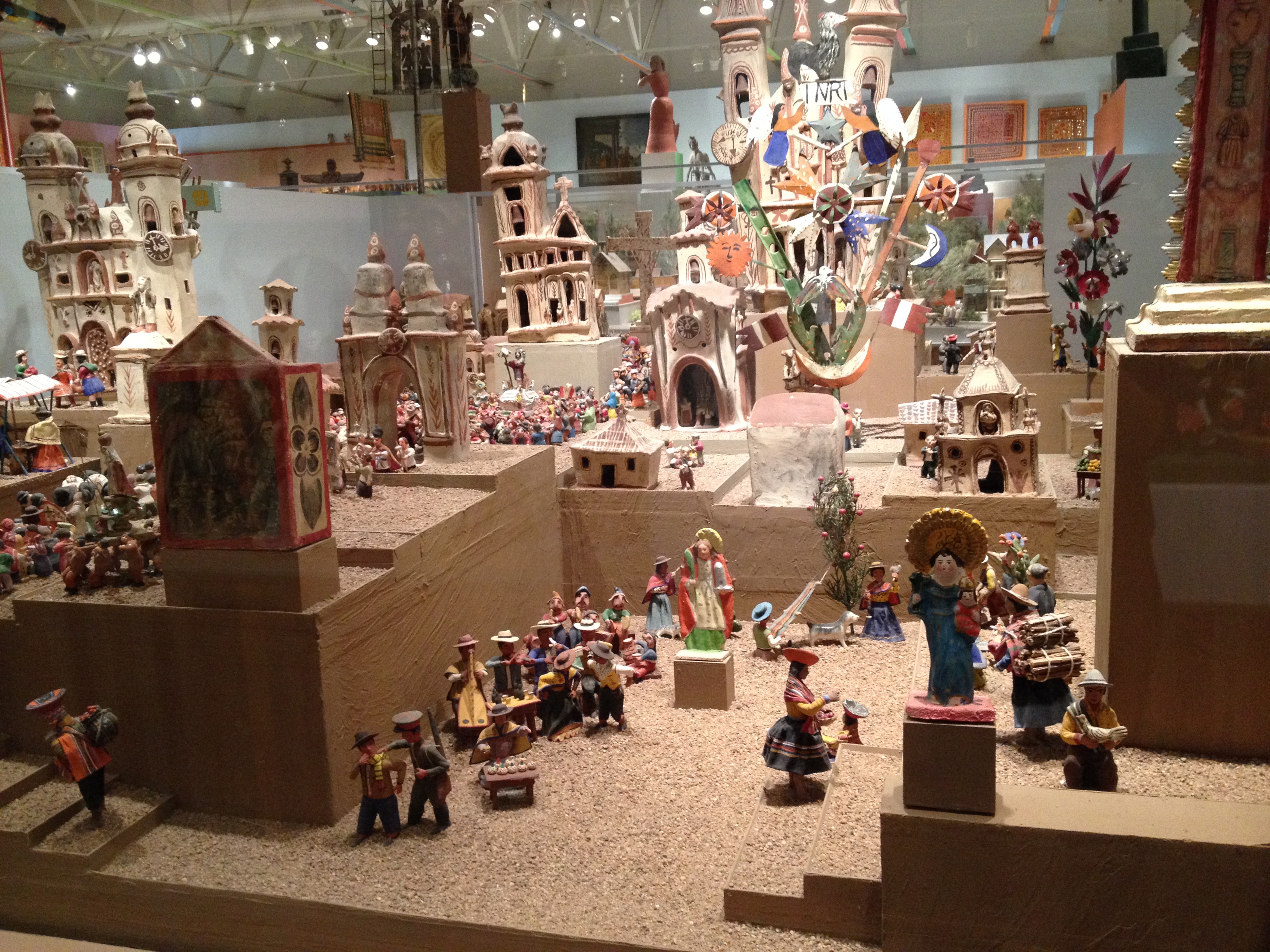 Museum of international folk art display