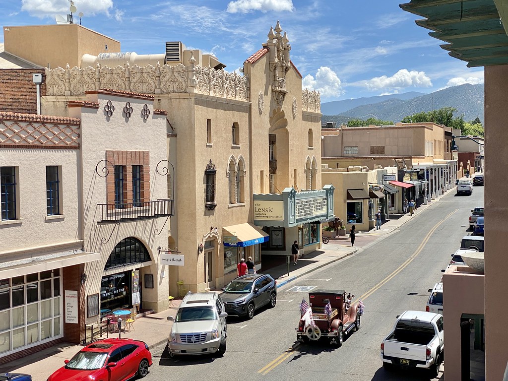 Lensic Theater, San Francisco Street, Santa Fe, NM