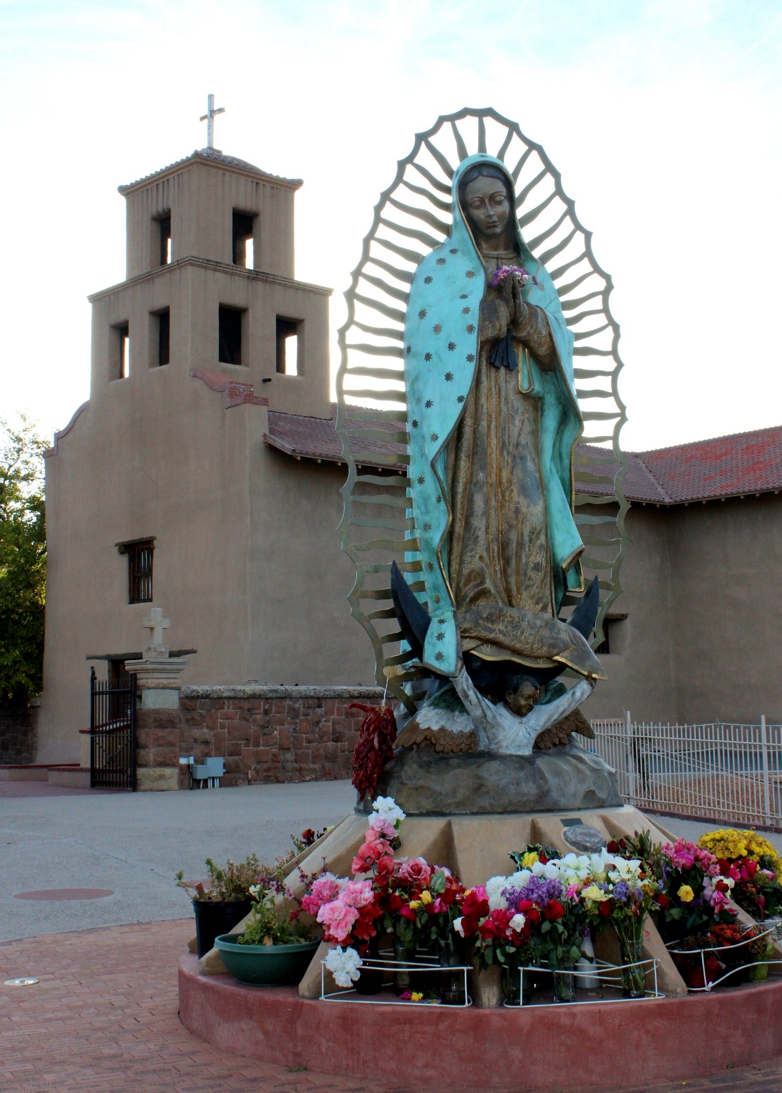 Santa Fe, NM USA - Santuario De Guadalupe (The Shrine of Our Lady of Guadalupe) - panoramio.jpg