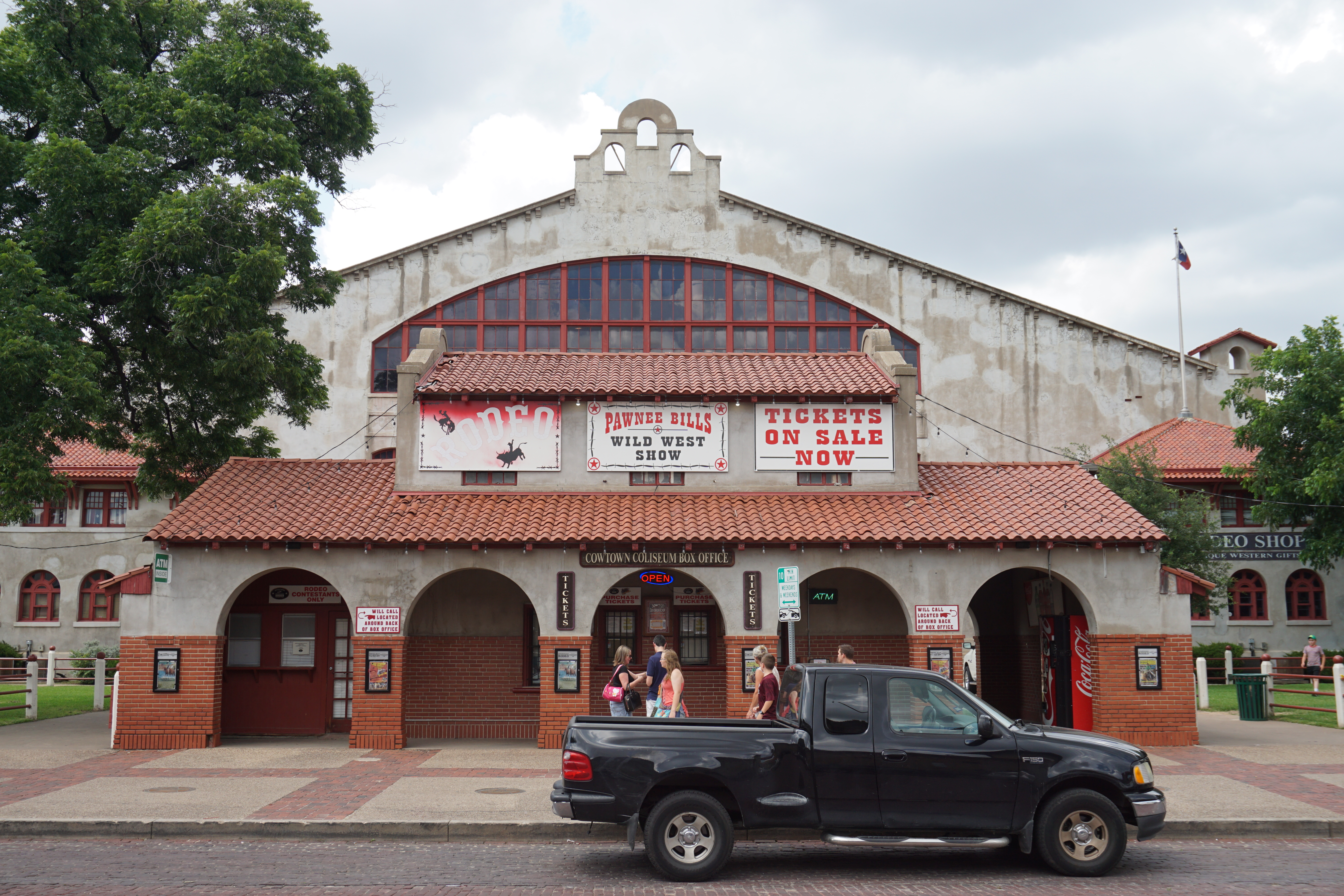 Fort Worth Stockyards June 2016 17 (Cowtown Coliseum and Box Office)